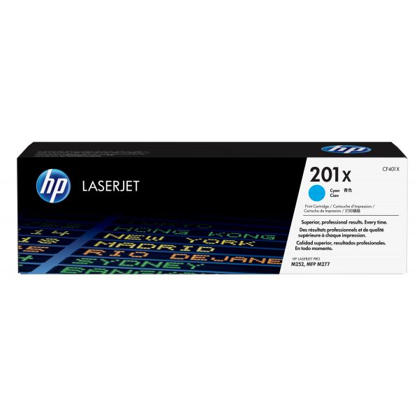 Toner Cião HP Color LaserJet M277/Pro M252 Séries (201X)