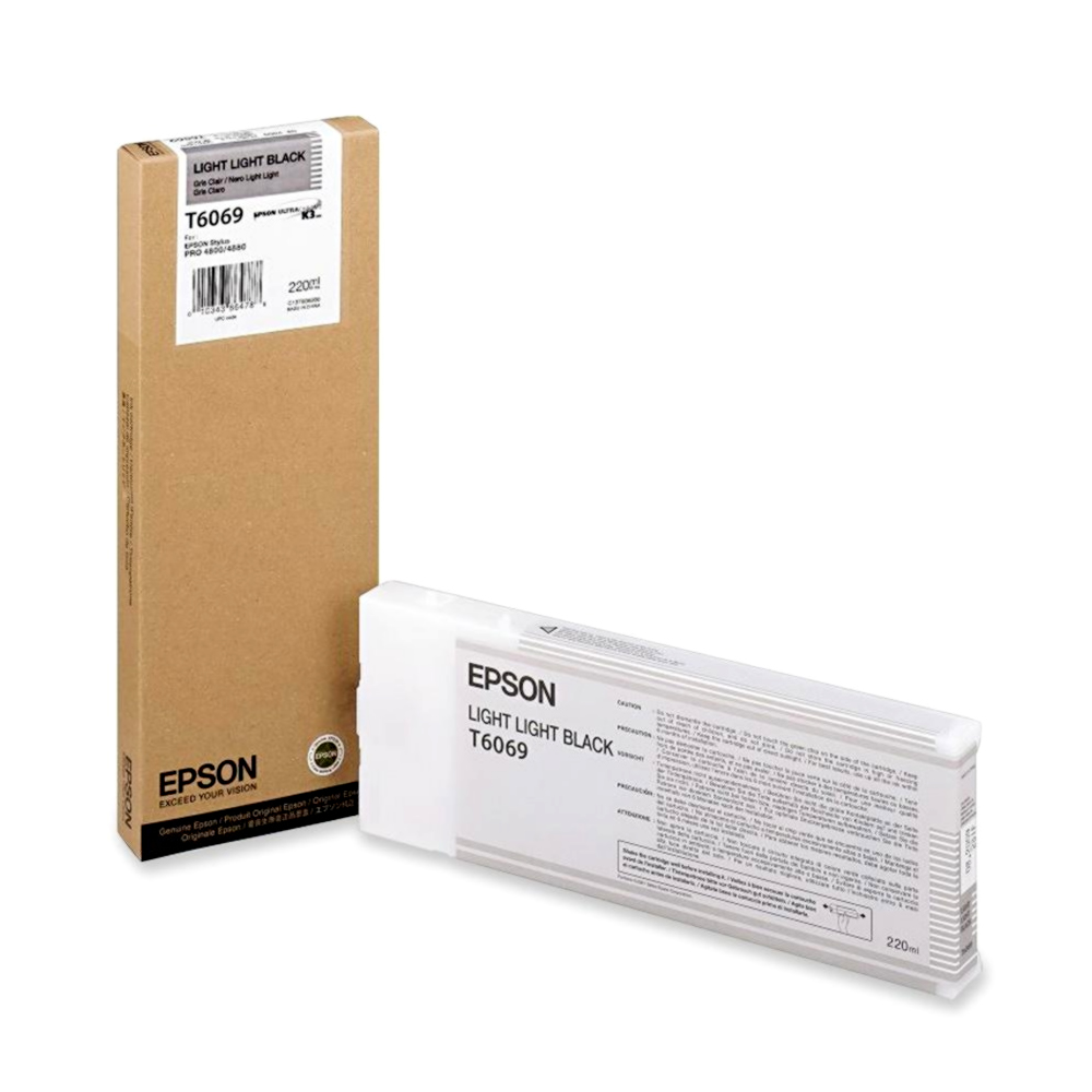 Tinteiro Cinzento Claro Epson Stylus Pro 4800 - 220 ml