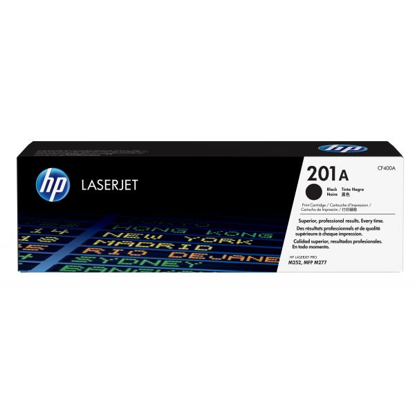 Toner Preto HP Color LaserJet M277/Pro M252 Séries (201A)