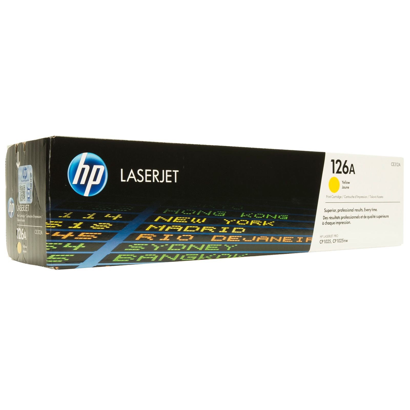 Toner Laser HP LaserJet Pro CP1025NW (126A) - Amarelo