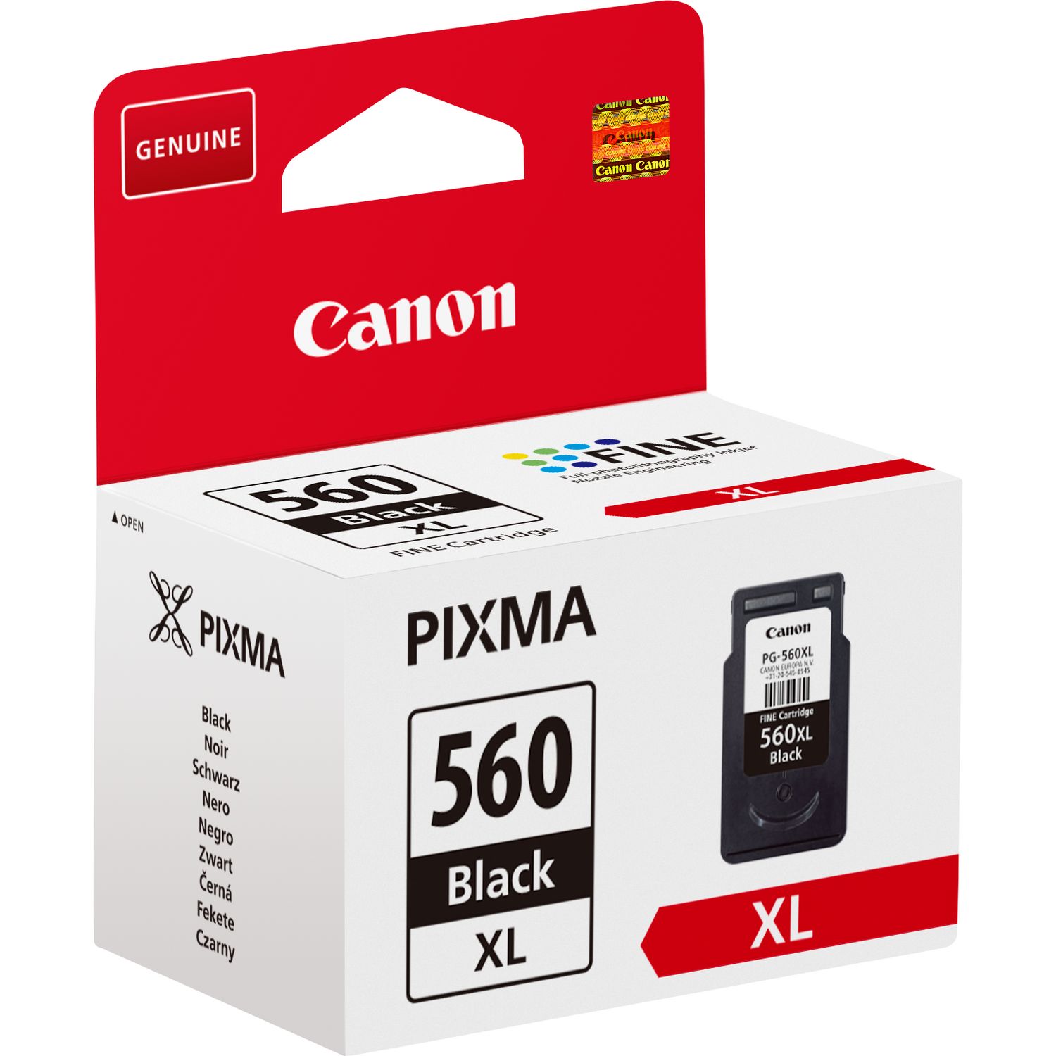 Tinteiro Preto Canon Pixma TS5350/TS5351/TS5352