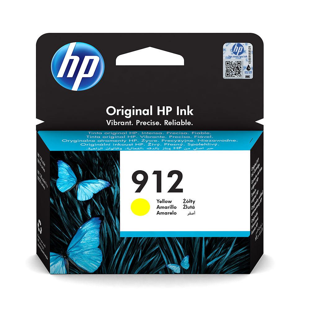 Tinteiro Amarelo HP Officejet 8010/8015/Pro 8012/8022-HP912