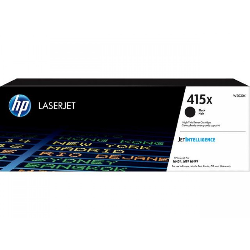 Toner Preto HP Color LaserJet Pro M454/MFP M479-7.5K (415X)