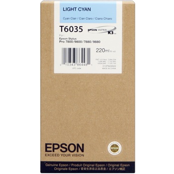 Tinteiro Sião Claro Epson Stylus Pro 7800 - 220 ml