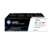 Toner HP Color LaserJet M277/Pro M252- PACK c/3 Cores (201X)