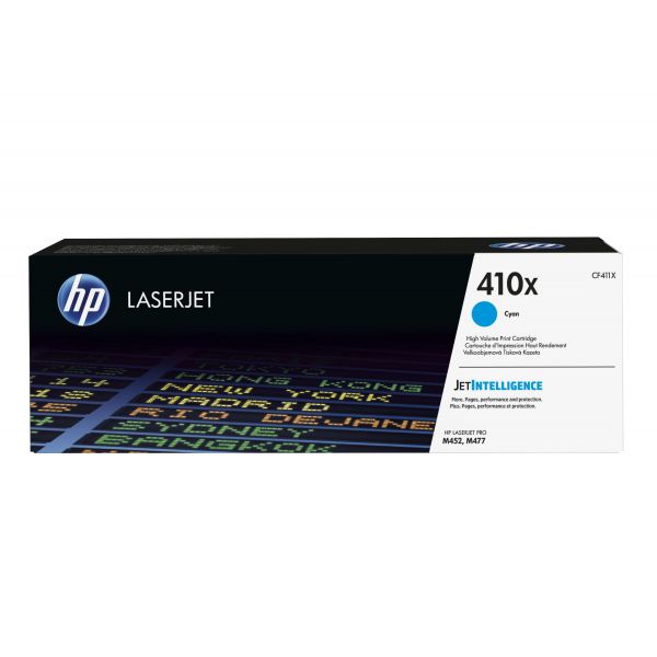 Toner Cião HP Color LaserJet M452/Pro M477 Séries (410X)