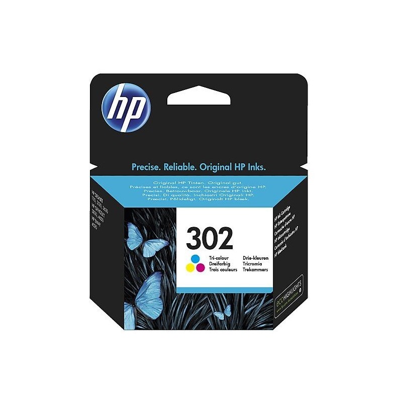 Tinteiro Cores HP Deskjet 1110/2310/Officejet 3830 - 302 C