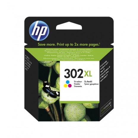 Tinteiro Cores HP Deskjet 1110/2310/Officejet 3830 - 302XL C