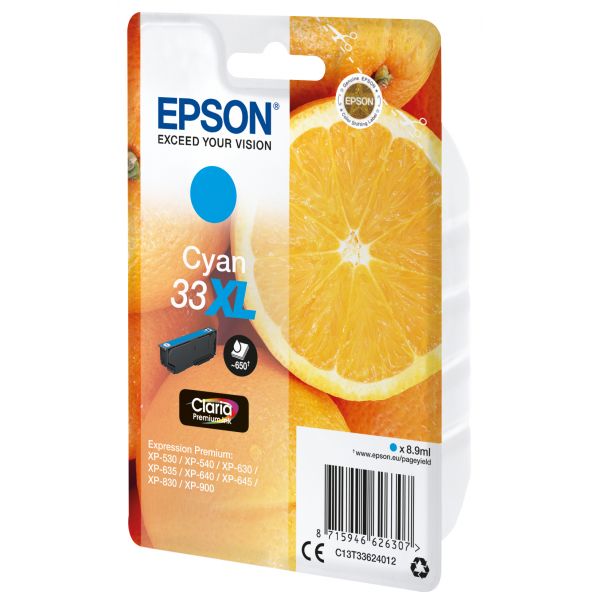 Tinteiro Cião Epson Expression Home XP-530/630/830 - 33XL