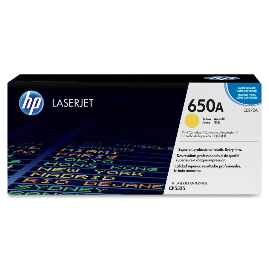 Toner Laser HP LaserJet CP 5525 - Amarelo