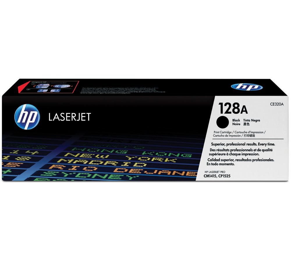 Toner Laser HP LaserJet Pro CM1415/CP1525 - (128A) Preto