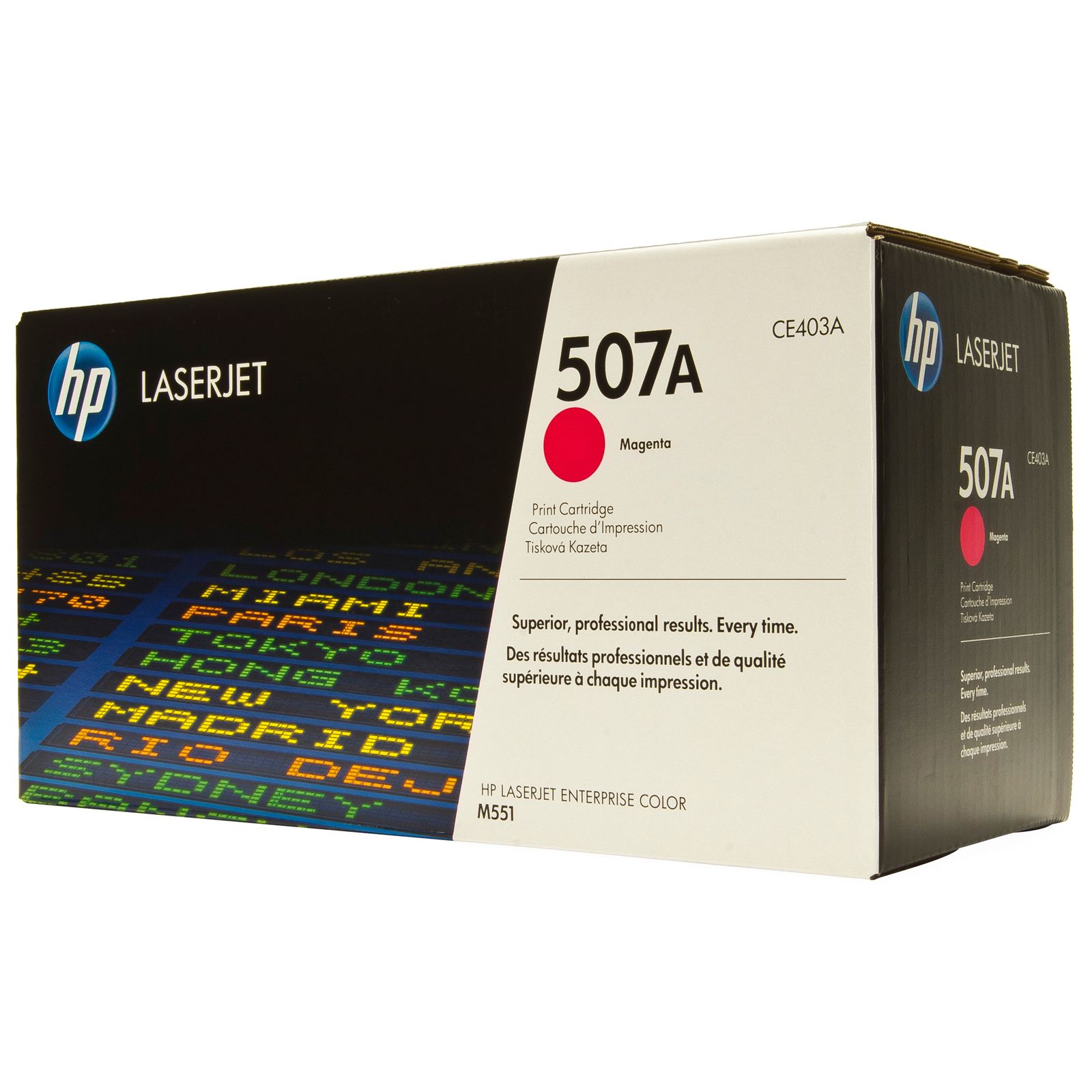 Toner Laser HP LaserJet M551N - Magenta (507A)