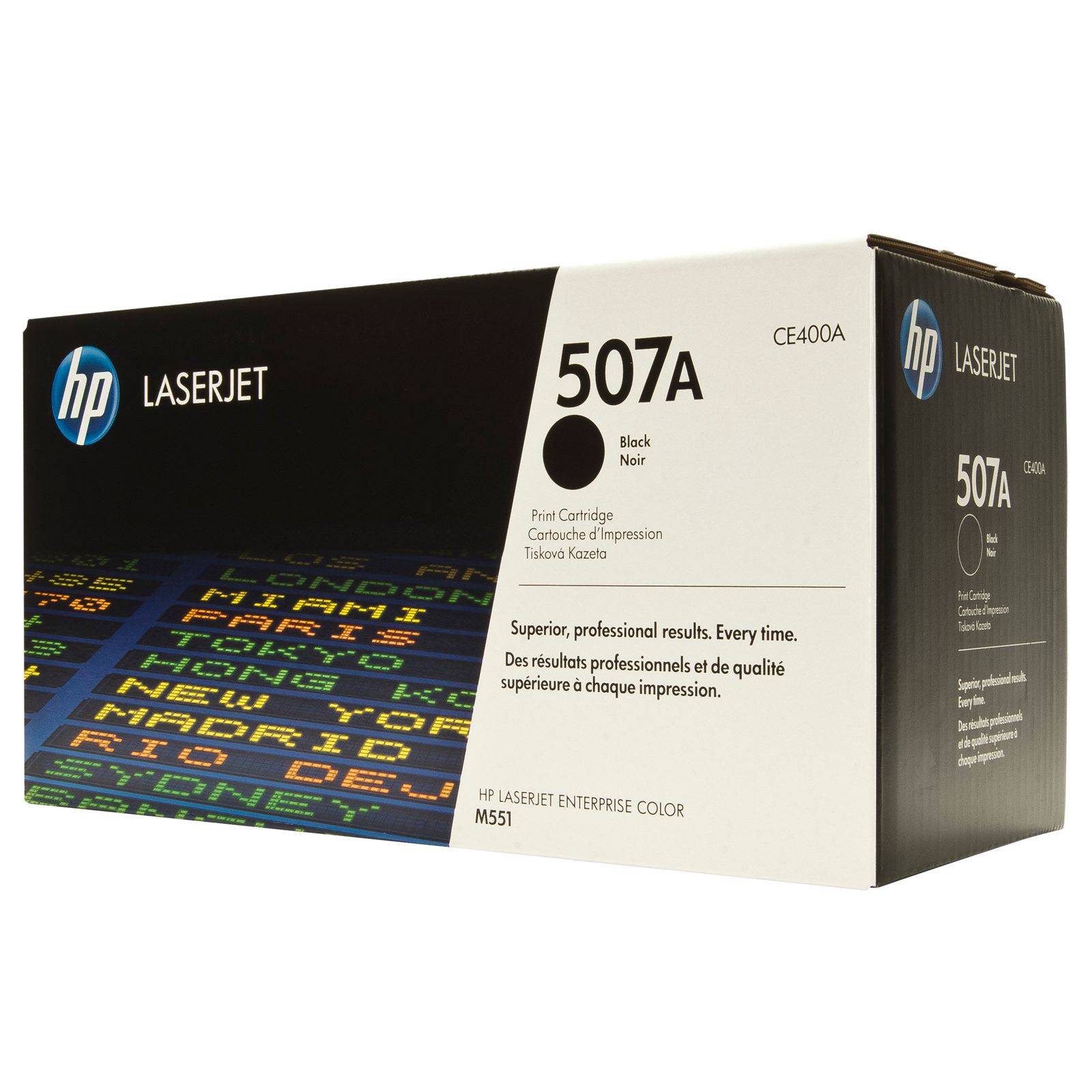 Toner Laser HP LaserJet M551N - Preto (507A)