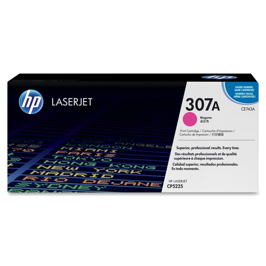 Toner HP LaserJet CP5225/D/N - Magenta - 7300 cópias (307A)