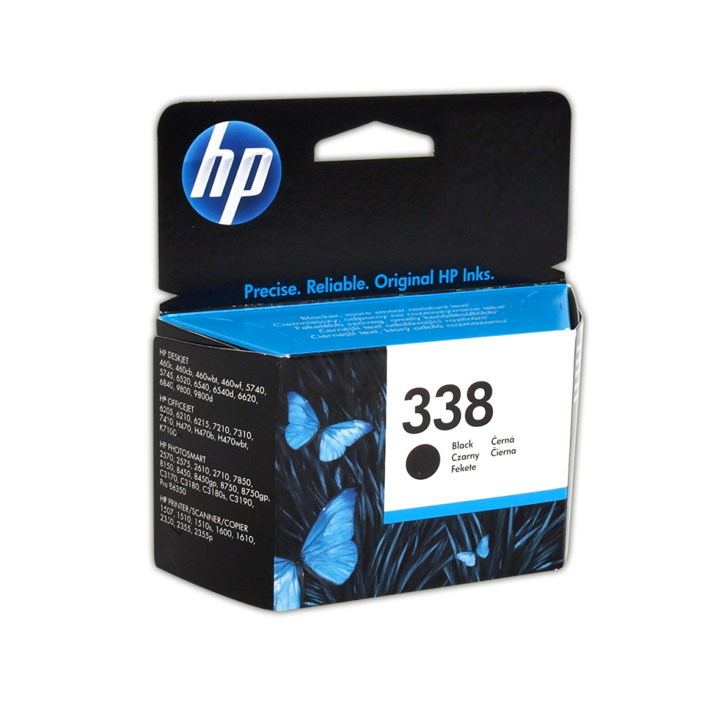 Tinteiro Preto HP DeskJet 5740/6540/6540d/6740 - 11ml - 338