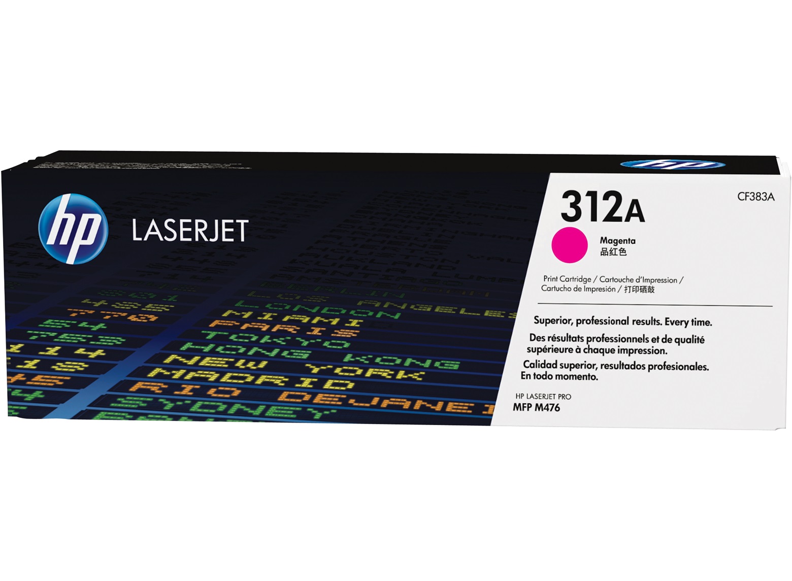 Toner HP LaserJet Pro MFP M476 Série - Magenta (312A)