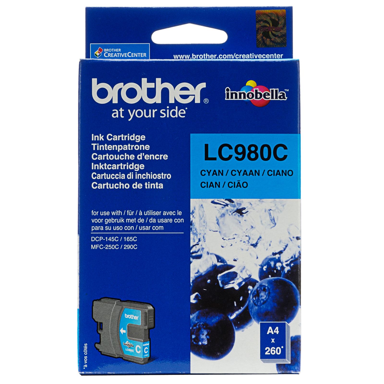 Tinteiro Sião Brother DCP-145C/165C / MFC-250C/290C