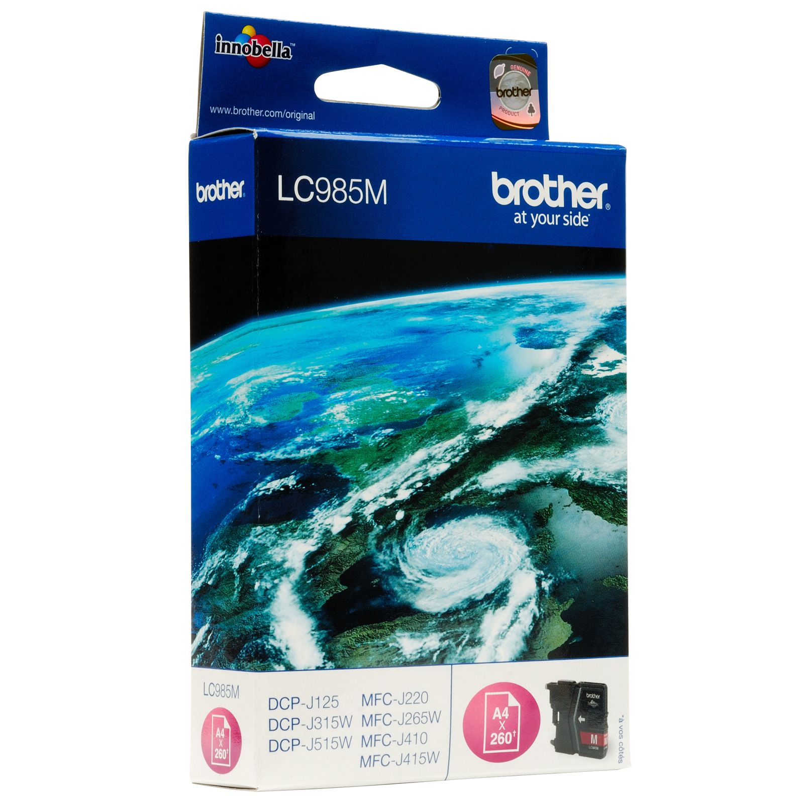 Tinteiro Magenta Brother DCP-J125/J315W/J265W/J410/J415W