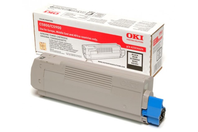 Toner Laser Oki C5550MFP/5800/5900 - Preto - (43324424)