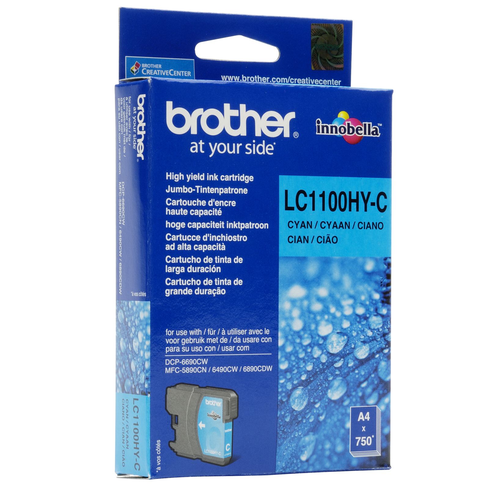 Tinteiro Sião Brother MFC-6490CW  Alta capacidade