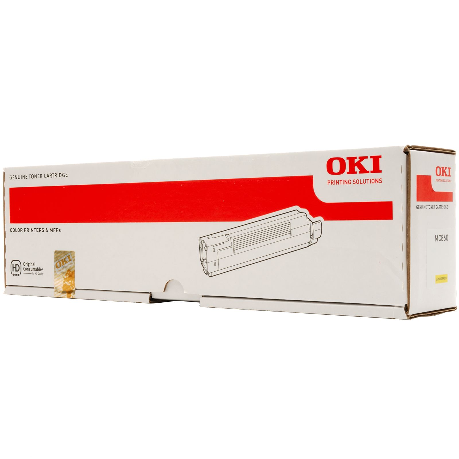 Toner Laser Oki Okipage MC860 MFP - Amarelo (44059209)