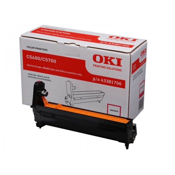 Tambor Laser Oki Okipage C5600/5700 - Magenta - (43381706)