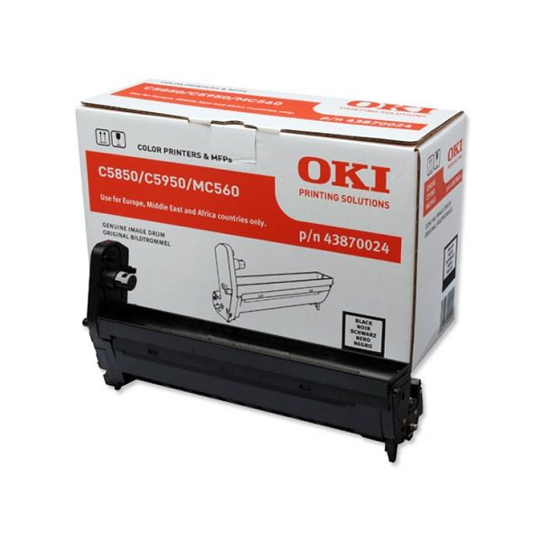 Tambor Oki Okipage C5850/5950 / MC560 - Preto (43870024)