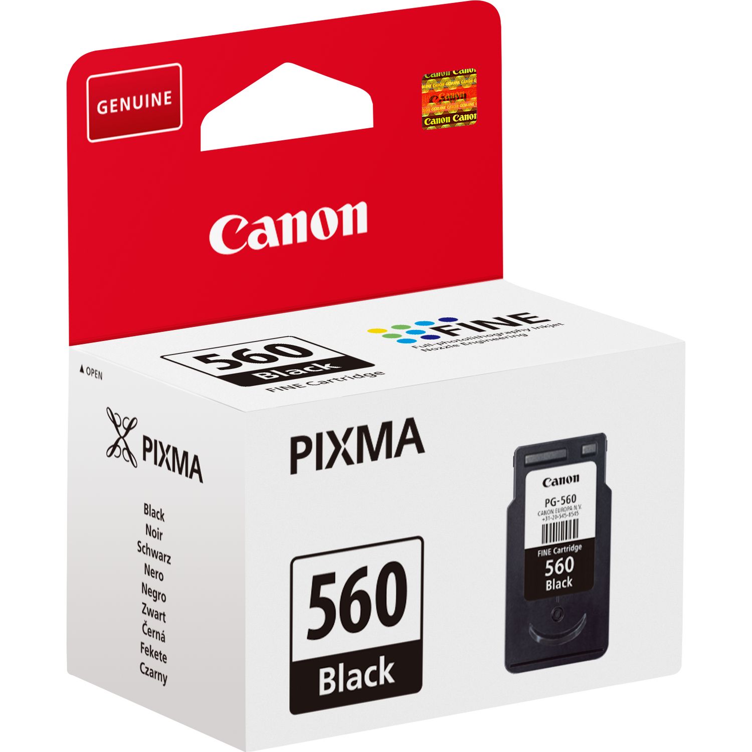 Tinteiro Preto Canon Pixma TS5350/TS5351/TS5352
