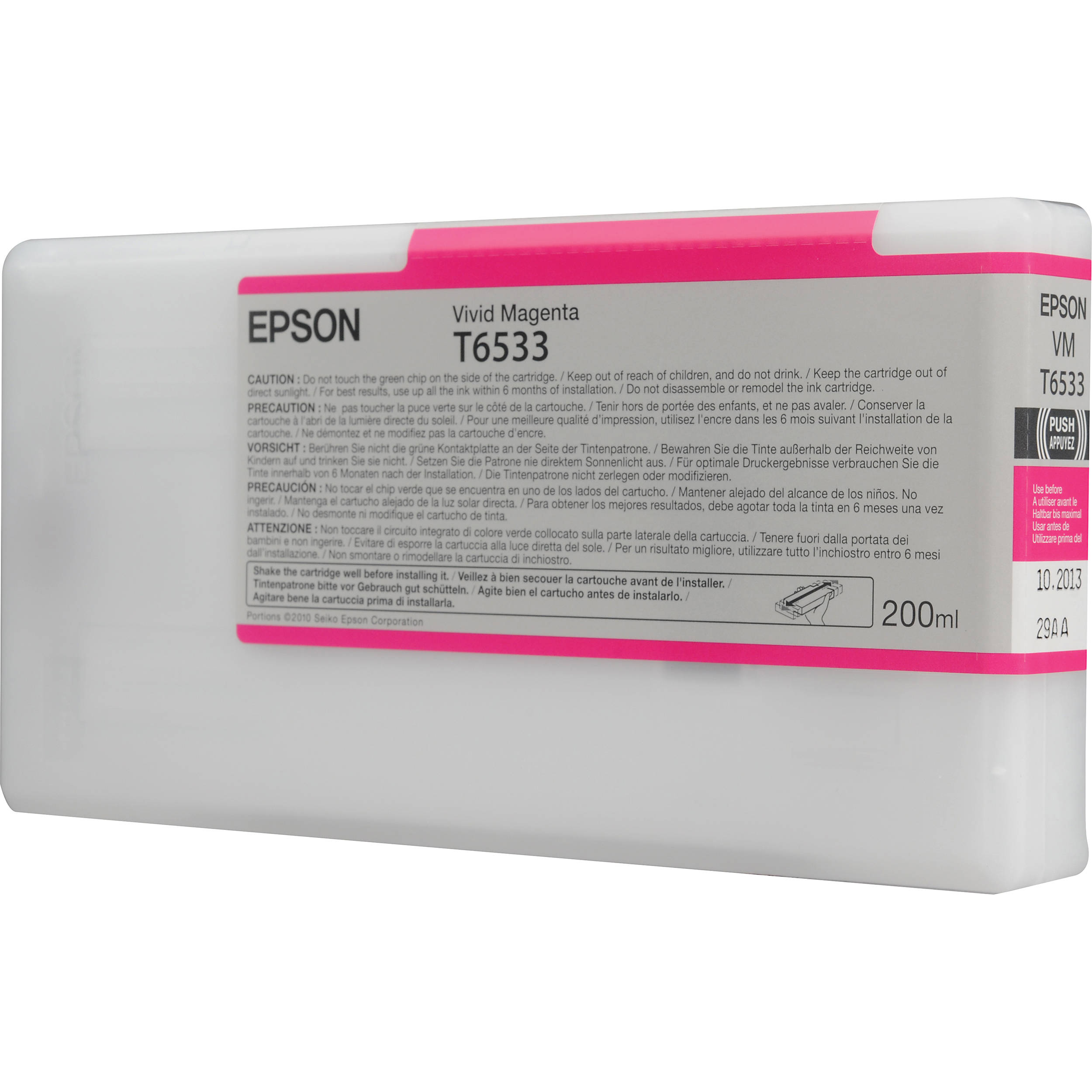 Tinteiro Vivid Magenta Epson Stylus Pro 4900 - 200 ml