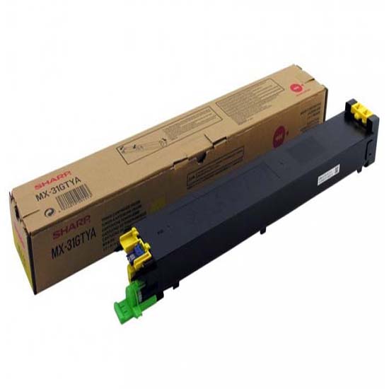 Toner Original Sharp MX2301/3100/4100 - Amarelo (MX-31GTYA)