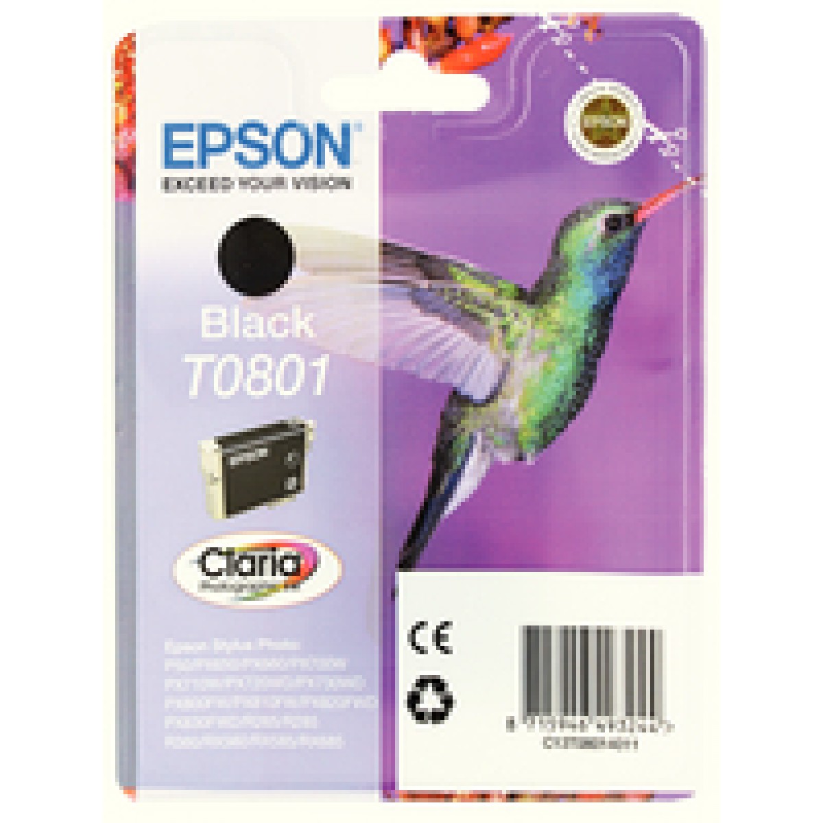 Tinteiro Preto Epson Stylus Photo R265/R360/RX560