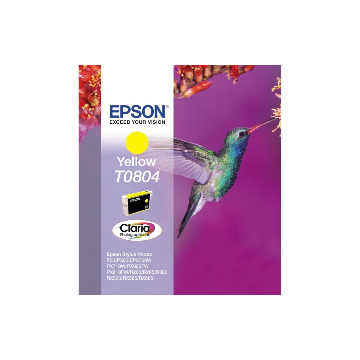 Tinteiro Amarelo Epson Stylus Photo R265/R360/RX560