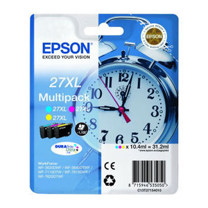 Kit de Tinteiros Epson WorkForce WF-3620dwf/7110dtw - 27XL
