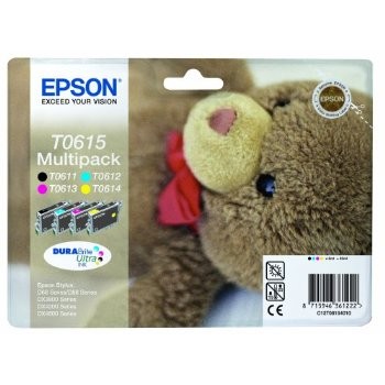 Pack de 4 Tinteiros Epson Stylus D88 / DX3800