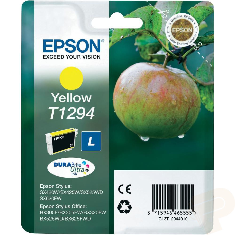 Tinteiro Amarelo Epson Stylus SX420W/425W Office BX305F/320F