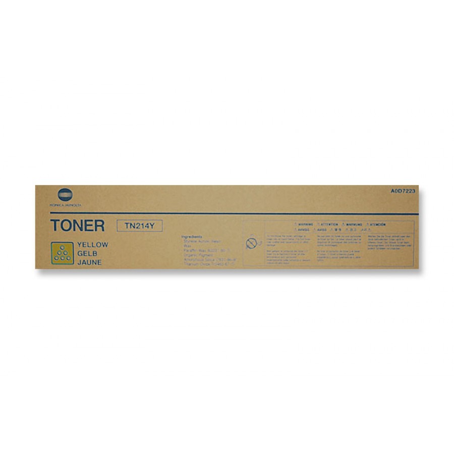 Toner Original Konica Minolta Bizhub C200 - Amarelo