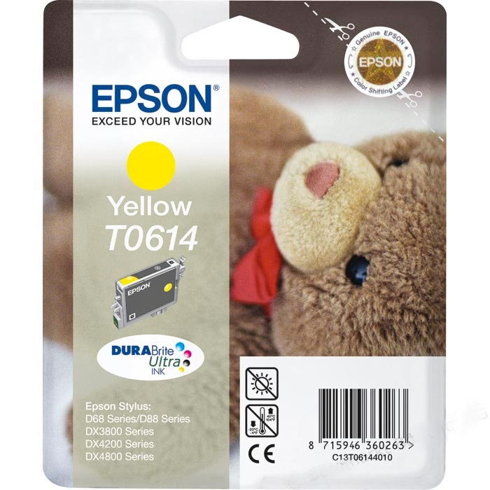 Tinteiro Amarelo Epson Stylus D88 / DX3800/4200/4800
