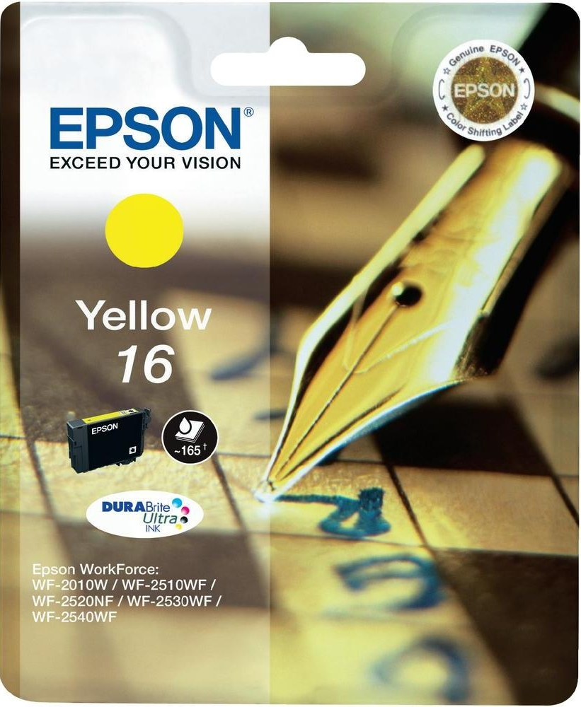 Tinteiro Amarelo Epson WorkForce WF-2010W/2510WF/2520NF-16