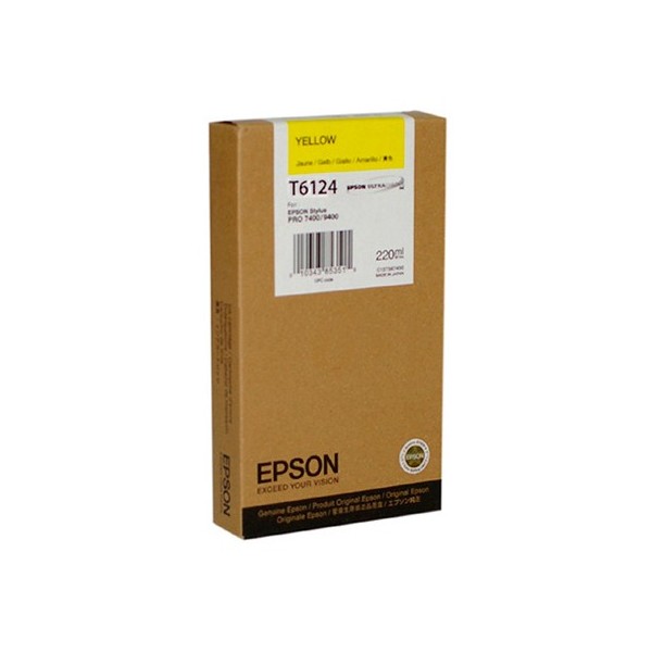 Tinteiro Amarelo Epson Stylus Pro 7450/9450 - 220 ml