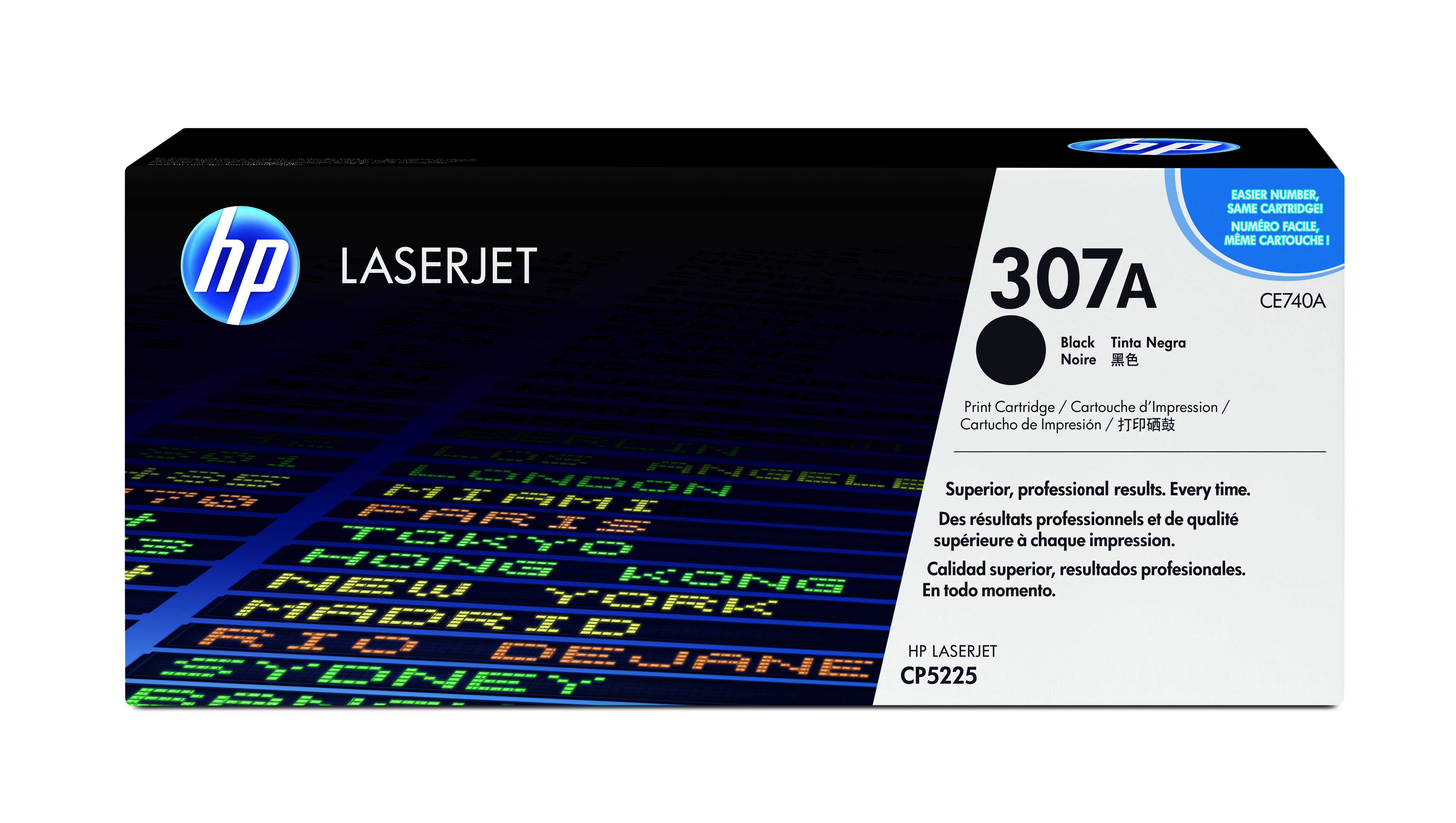 Toner HP LaserJet CP5225/D/N - Preto - 7000 cópias (307A)