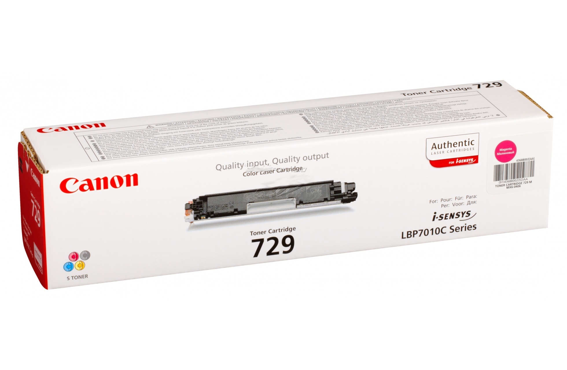 Toner Magenta Canon LBP-7010C/7018 (729)