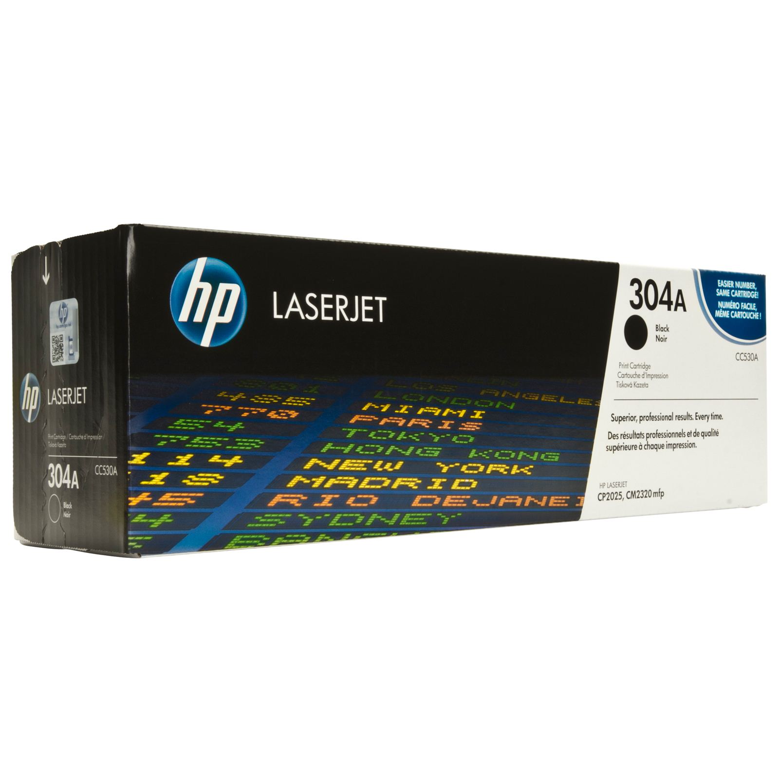 Toner Laser HP LaserJet CP2025 / CM2320 - Preto (304A)