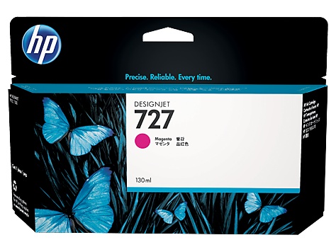 Tinteiro Magenta HP DesignJet T920/1500/2500 - 130ml - 727