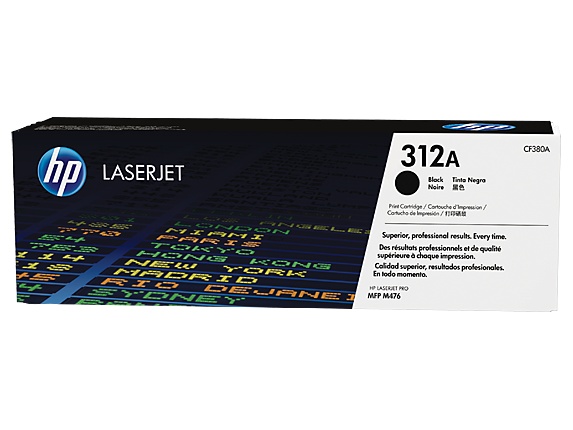 Toner HP LaserJet Pro MFP M476 Série - Preto (312A)