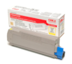 Toner Laser Oki C5550MFP/5800/5900 - Amarelo - (43324421)