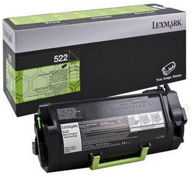 Toner Lexmark MS810/MS811/MS812 - 6000Cópias - 522