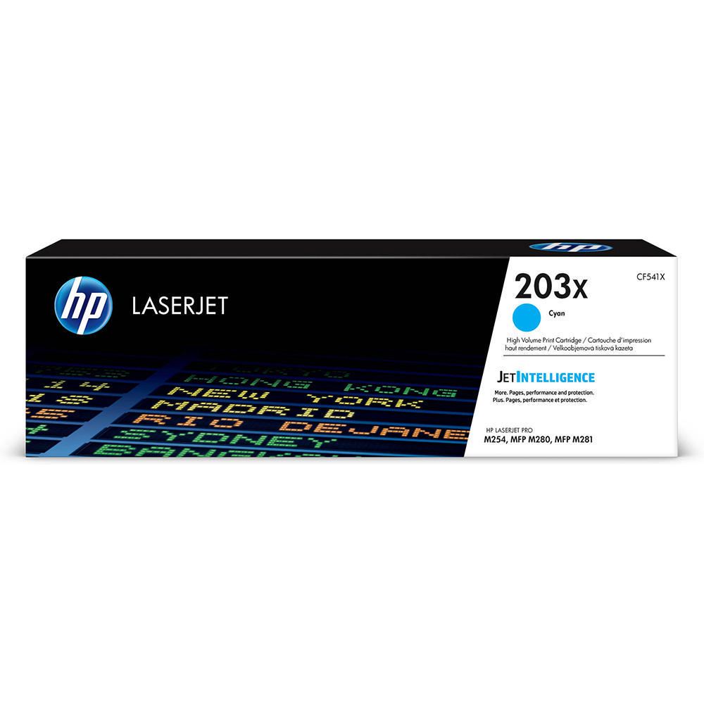 Toner Ciano HP Color LaserJet Pro M254 / MFP M281-2.5K-203X