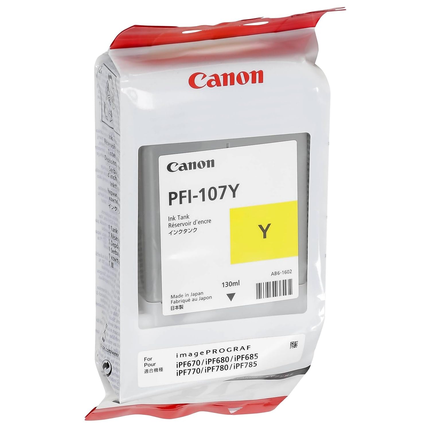 Tinteiro Amarelo Canon IPF680/685/780/785