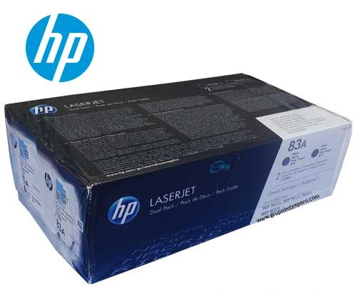 Toner Laser HP LaserJet Pro MFP M125/M127 Série (83A)-DUPLO