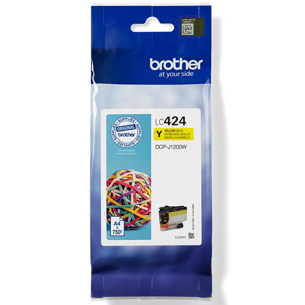 Tinteiro Amarelo Brother DCP-J1200W - 750 pg.